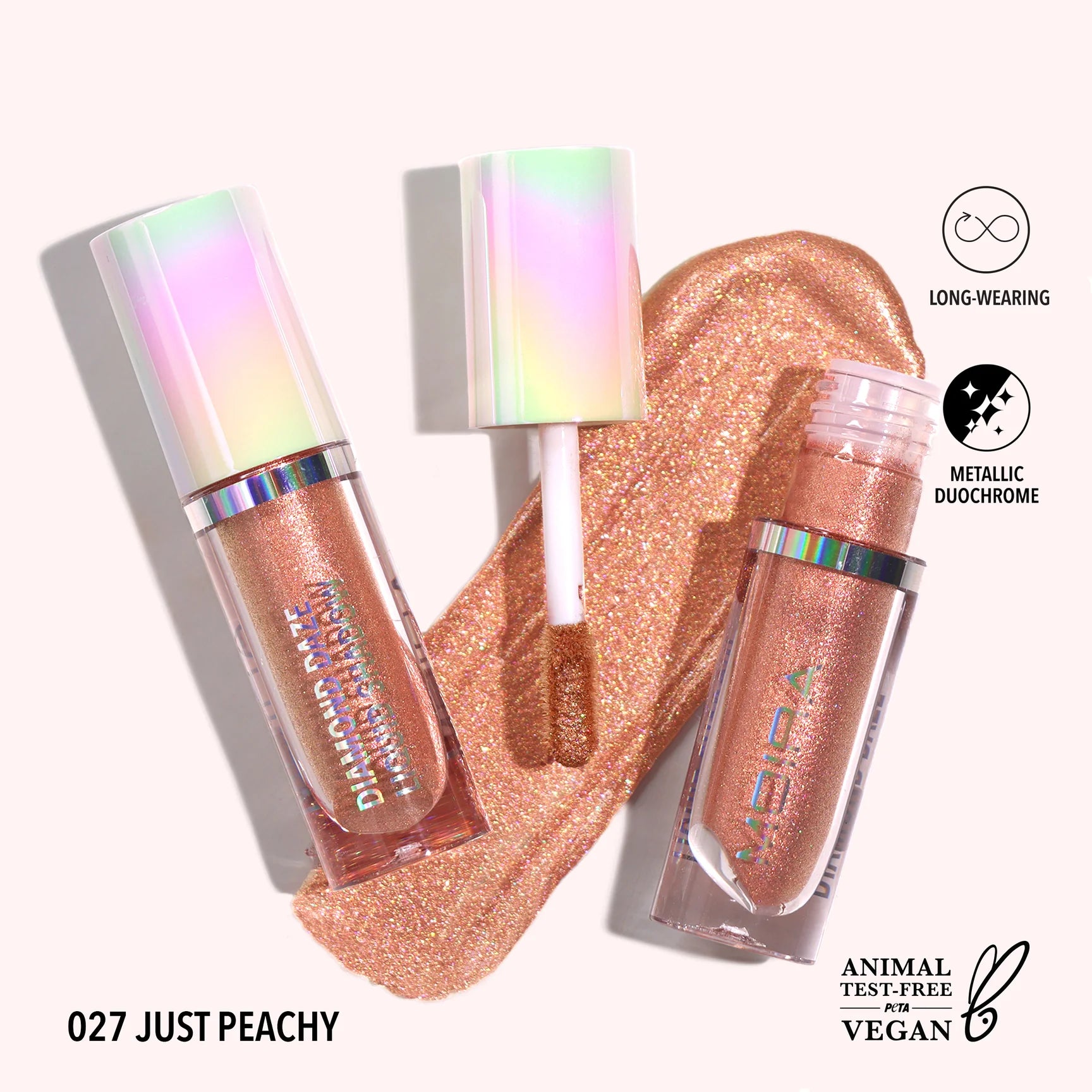 Moira Beauty - Diamond Daze Liquid Shadow Just Peachy