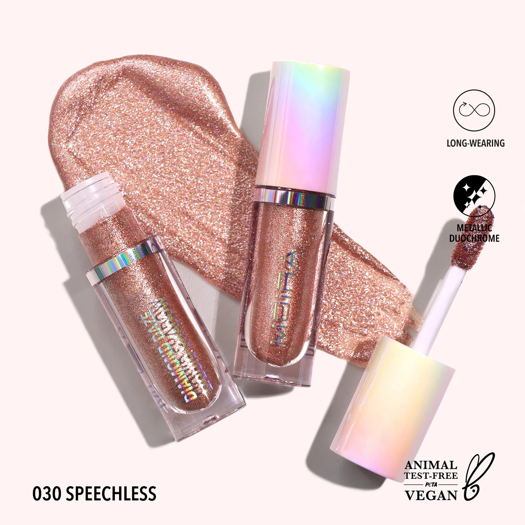 Moira Beauty - Diamond Daze Liquid Shadow Speechless