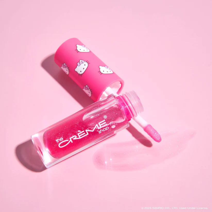 The Creme Shop - Hello Kitty Kawaii Kiss Shimmer Lip Oil Berry Gummy
