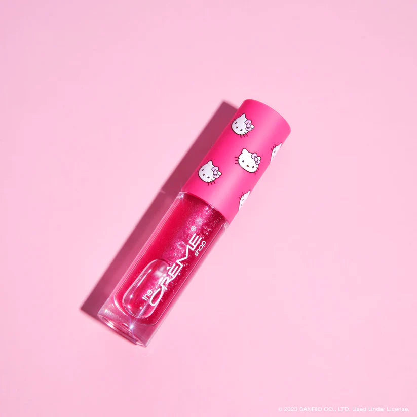 The Creme Shop - Hello Kitty Kawaii Kiss Shimmer Lip Oil Berry Gummy