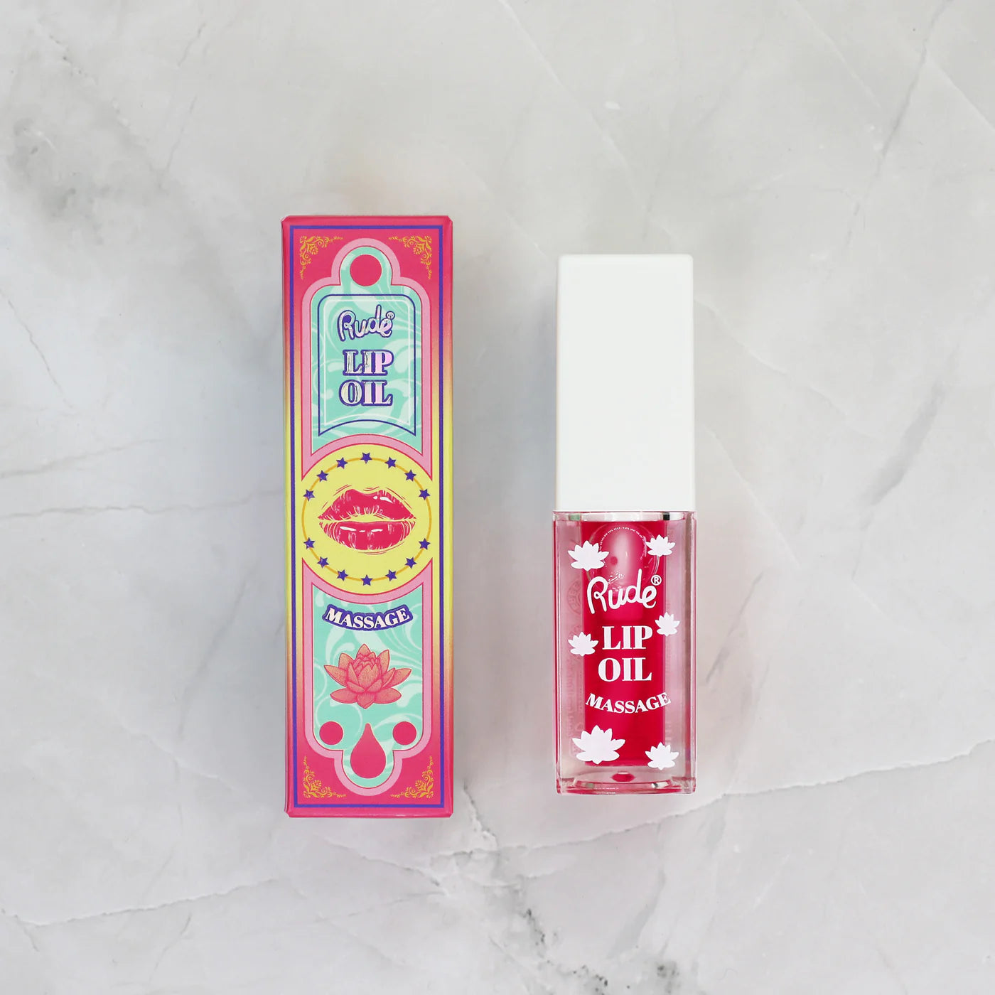 Rude Cosmetics - Lip Oil Massage Strawberry Sauna