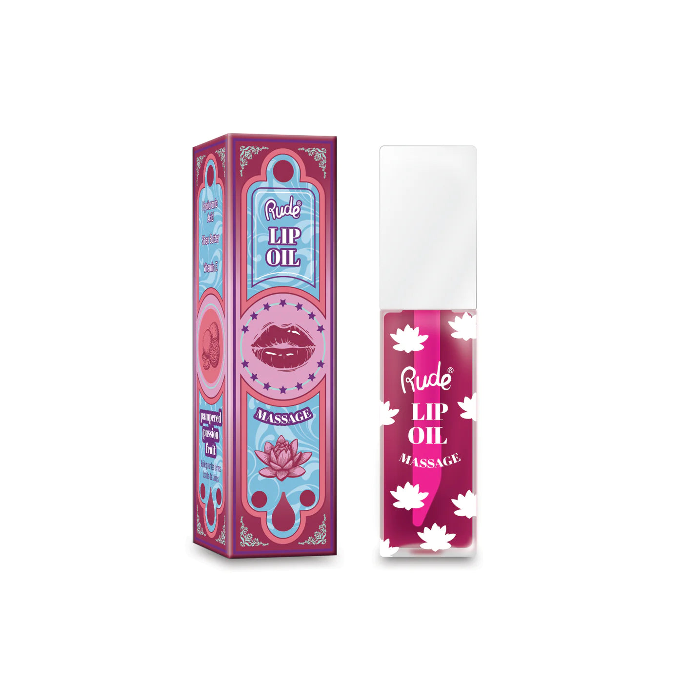Rude Cosmetics - Lip Oil Massage Pampered Passionfruit