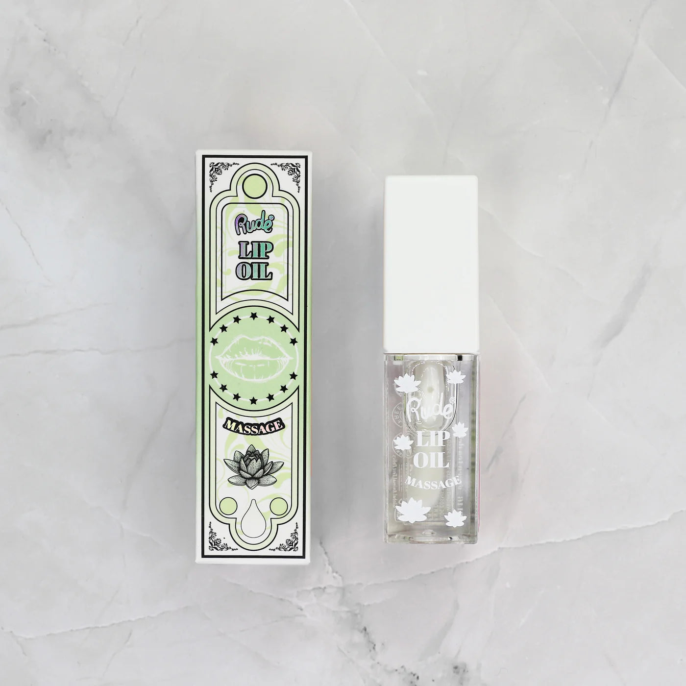 Rude Cosmetics - Lip Oil Massage Green Tea Detox