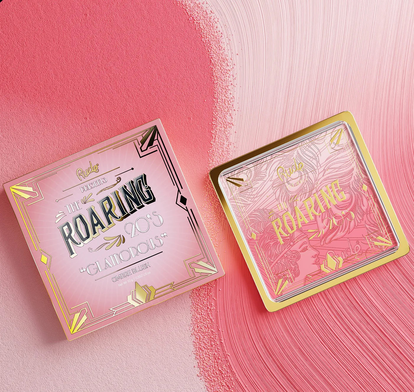 Rude Cosmetics - The Roaring 20's Ombre Blush Glamorous