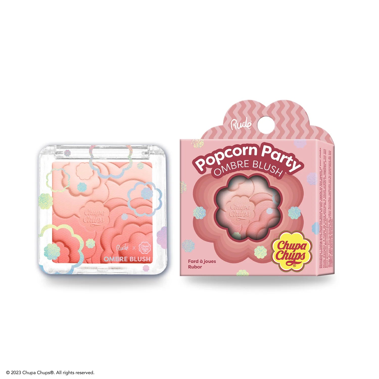 Rude Cosmetics - Chupa Chups Popcorn Party Ombre Blush Peach Pie