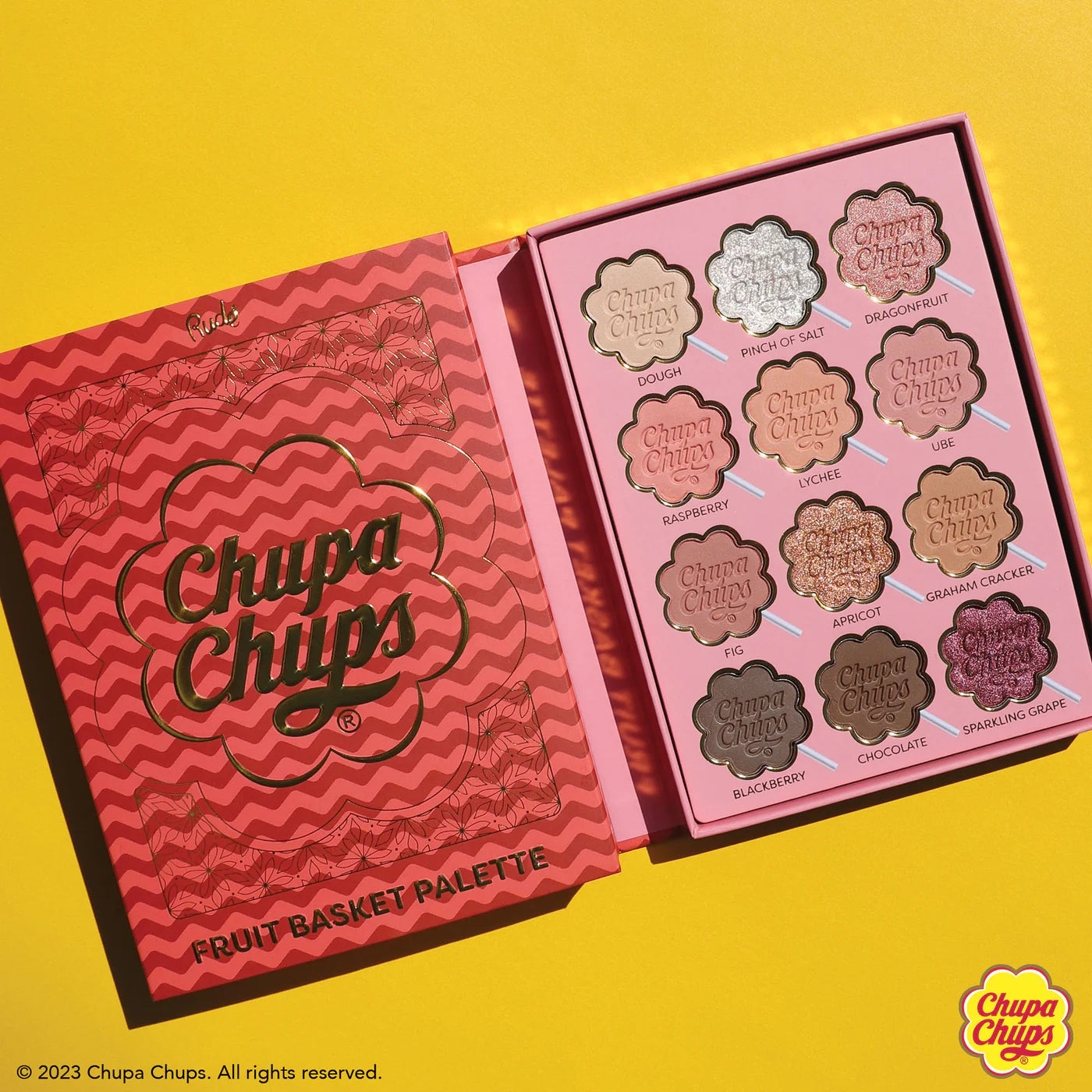 Rude Cosmetics - Chupa Chups Fruit Basket Color Palette