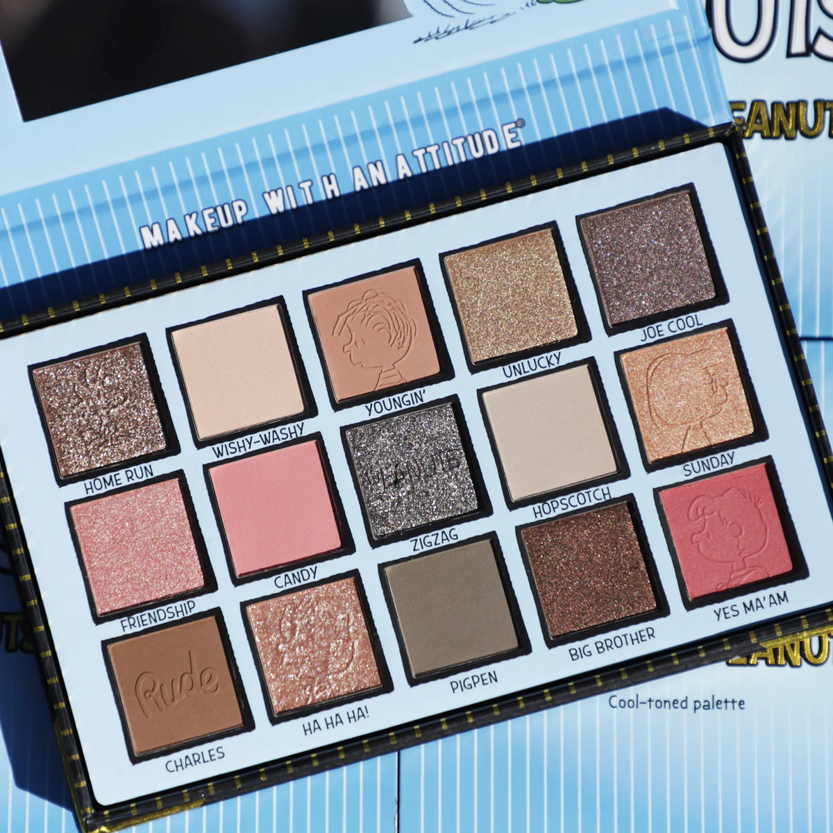 Shade Rude Rude Cosmetics - Peanuts Shades of Peanuts Palette Cool – Discount ...