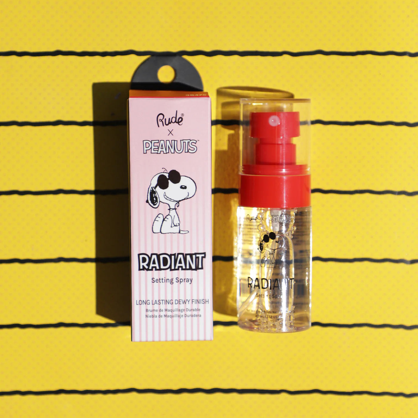 Rude Cosmetics - Peanuts Radiant Setting Spray