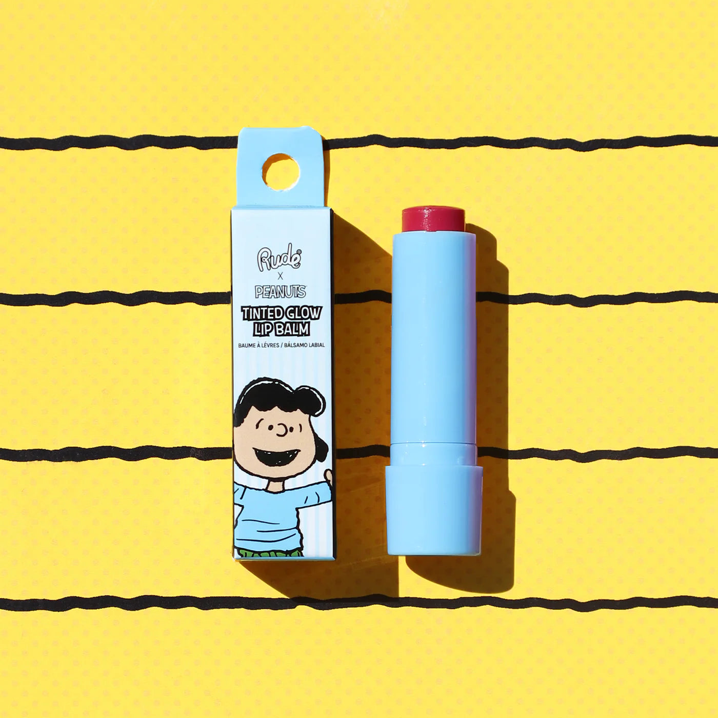 Rude Cosmetics - Peanuts Tinted Glow Lip Balm Lucy