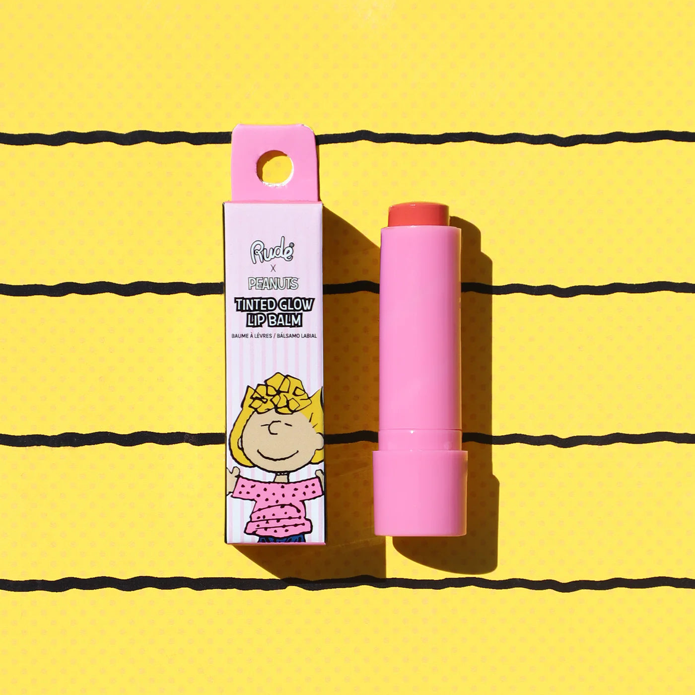 Rude Cosmetics - Peanuts Tinted Glow Lip Balm Sally