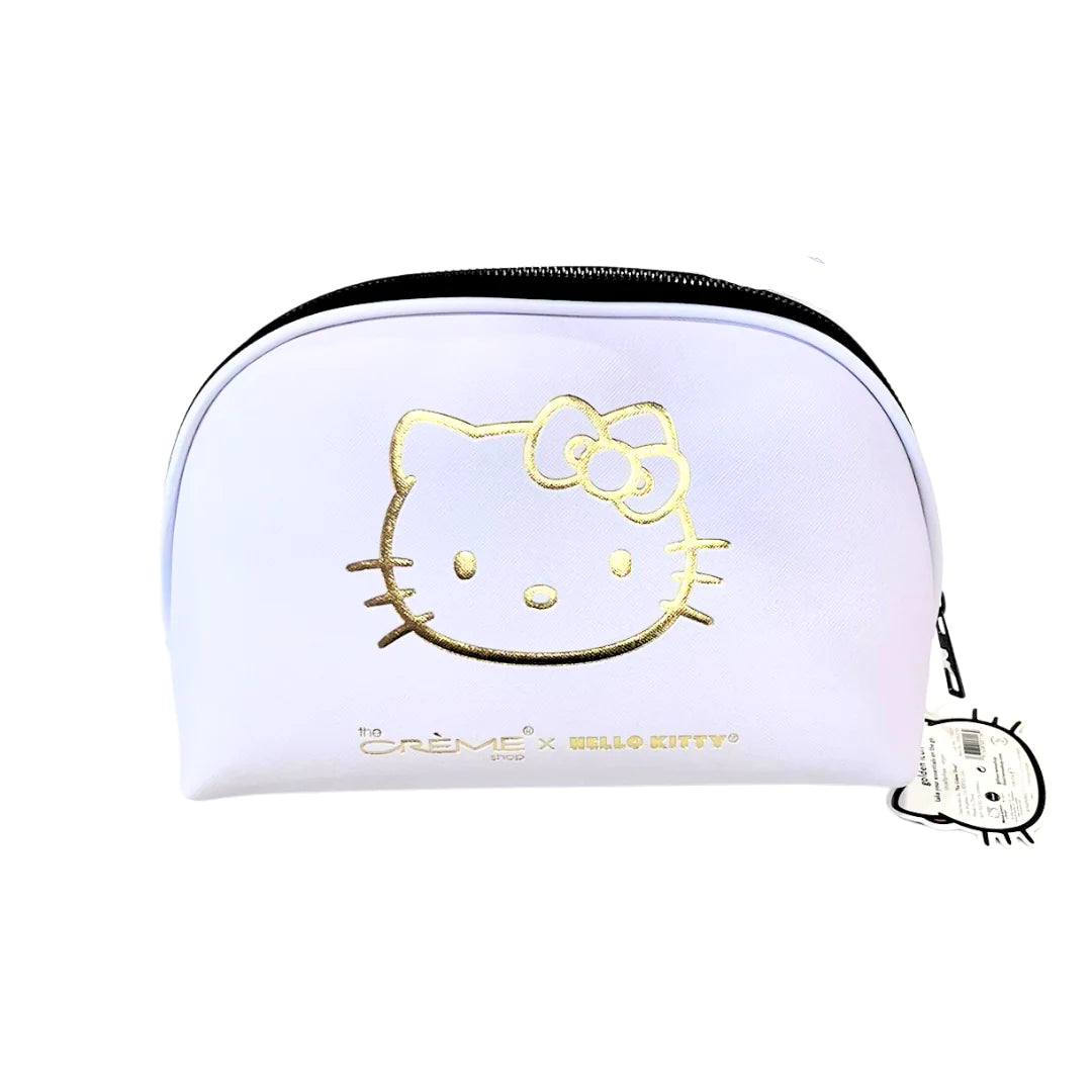 The Creme Shop - Hello Kitty Dome Makeup Travel Pouch - Golden