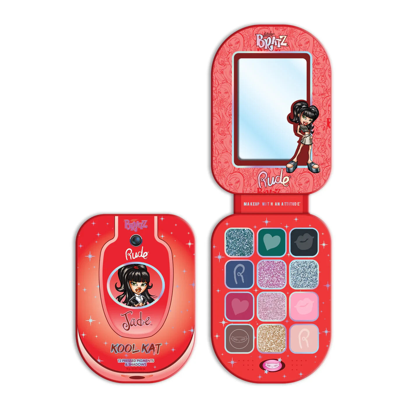 Rude Cosmetics - Bratz Sasha Eyeshadow Palette - Bunny Boo