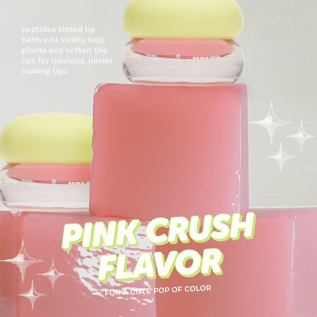 The Creme Shop - Hello Kitty and Friends Gloss Jelly Lip Glaze Pink Crush