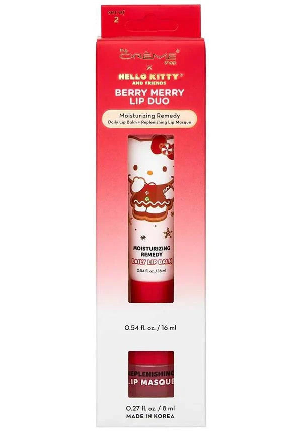 The Creme Shop - Hello Kitty and Friends Berry Merry Lip Duo