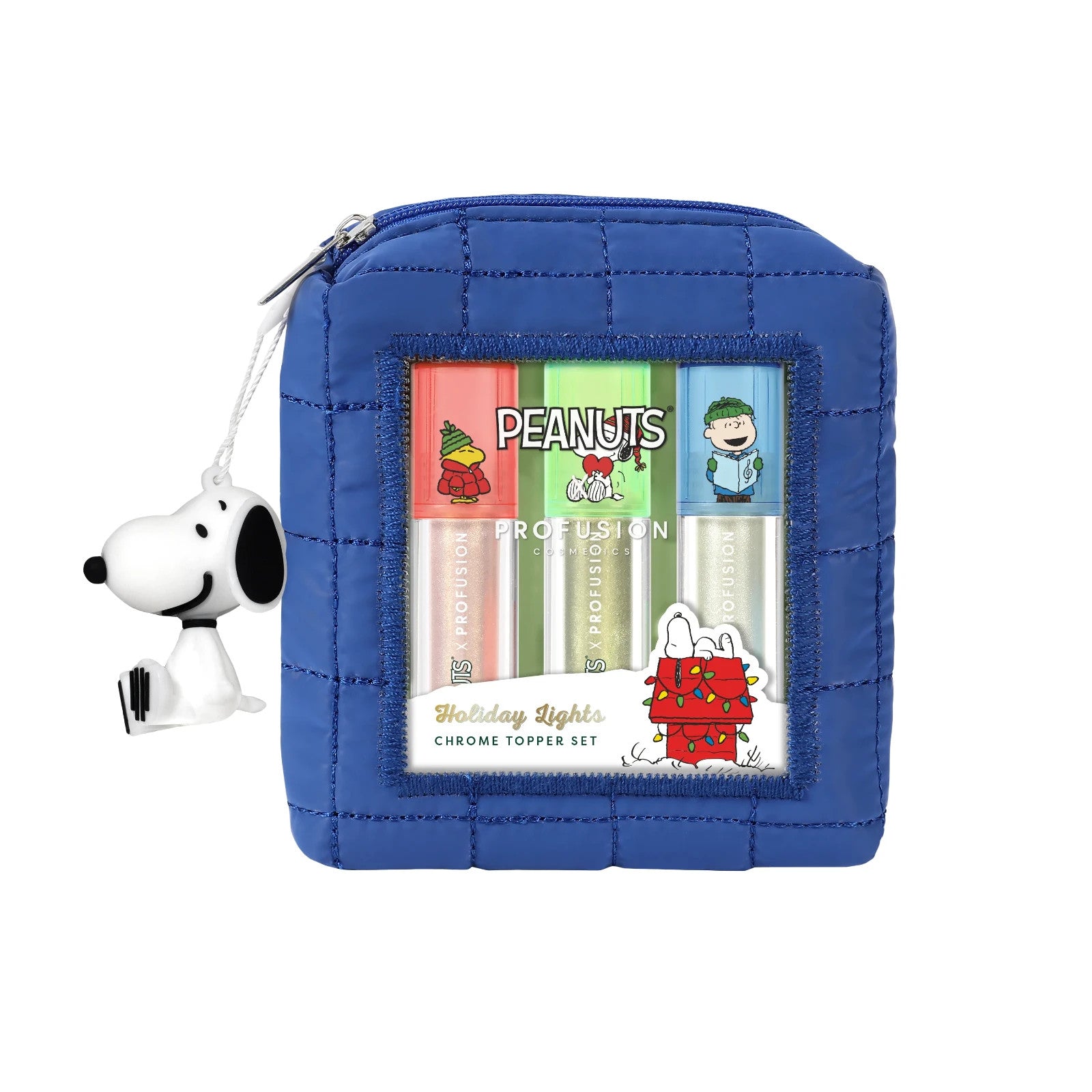 Profusion - Peanuts Holiday Holiday Lights Chrome Topper Set