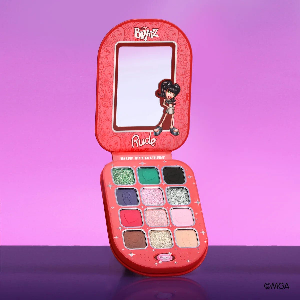Rude Cosmetics - Bratz Sasha Eyeshadow Palette - Bunny Boo