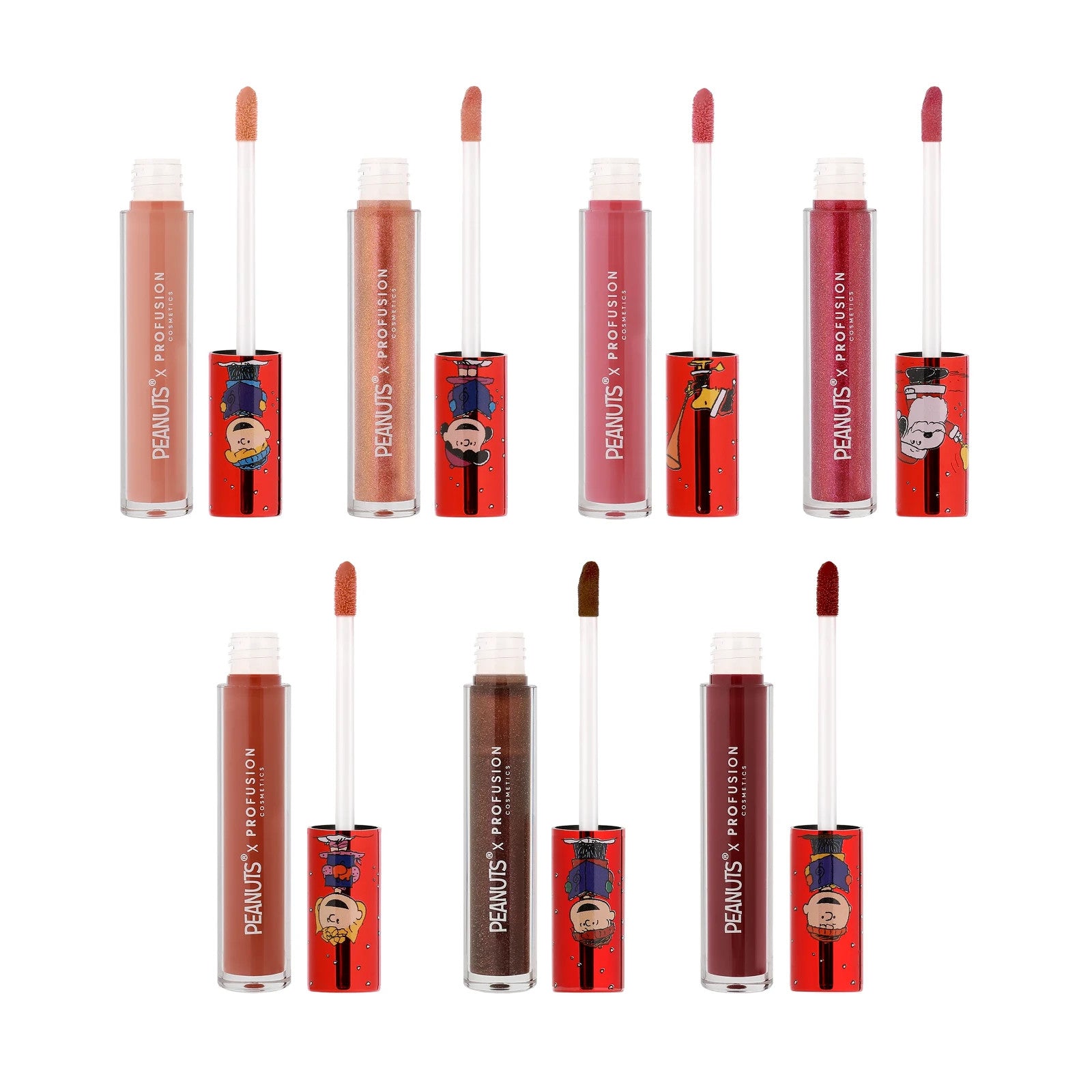Profusion - Peanuts Holiday The Joy of Giving 7pc Lip Gloss Set