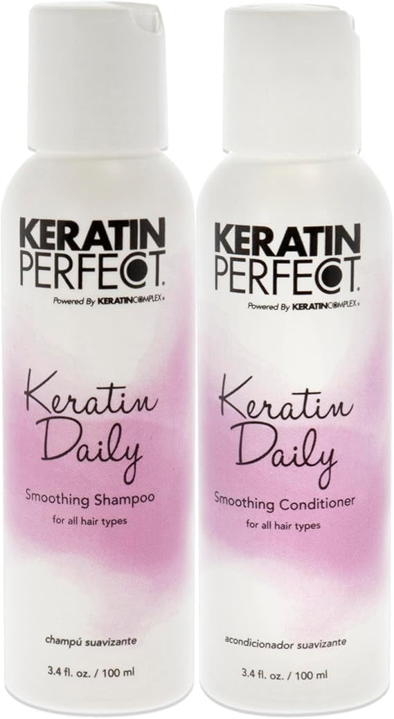 Keratin Perfect - Daily Smoothing Smoothing Shampoo & Conditioner 354ml