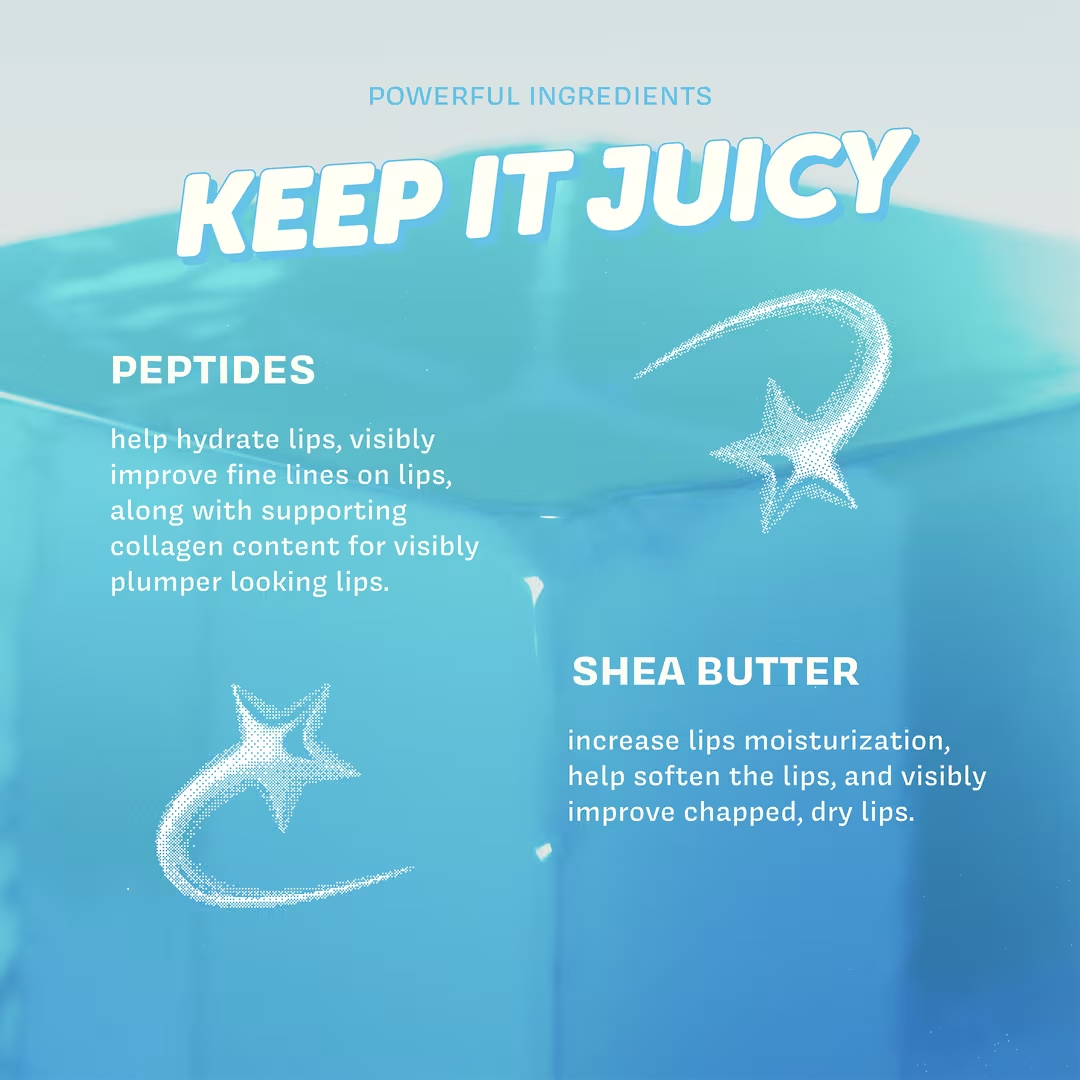 The Creme Shop - Hello Kitty and Friends Gloss Jelly Lip Glaze Crystal Blue