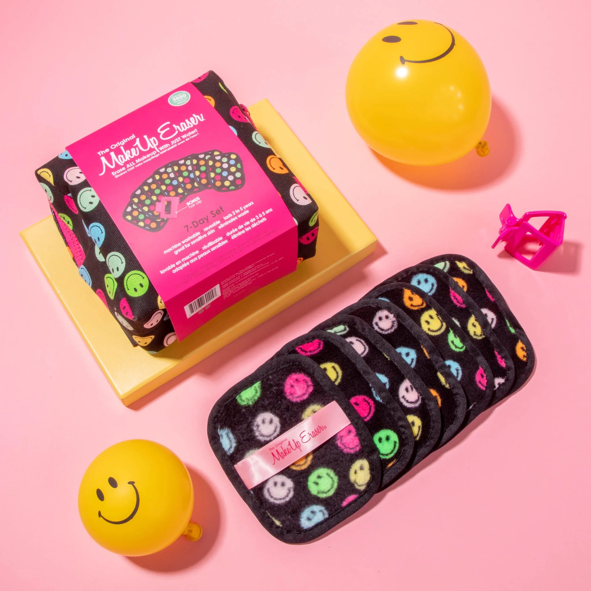 MakeUp Eraser - Smiley 7-Day Set