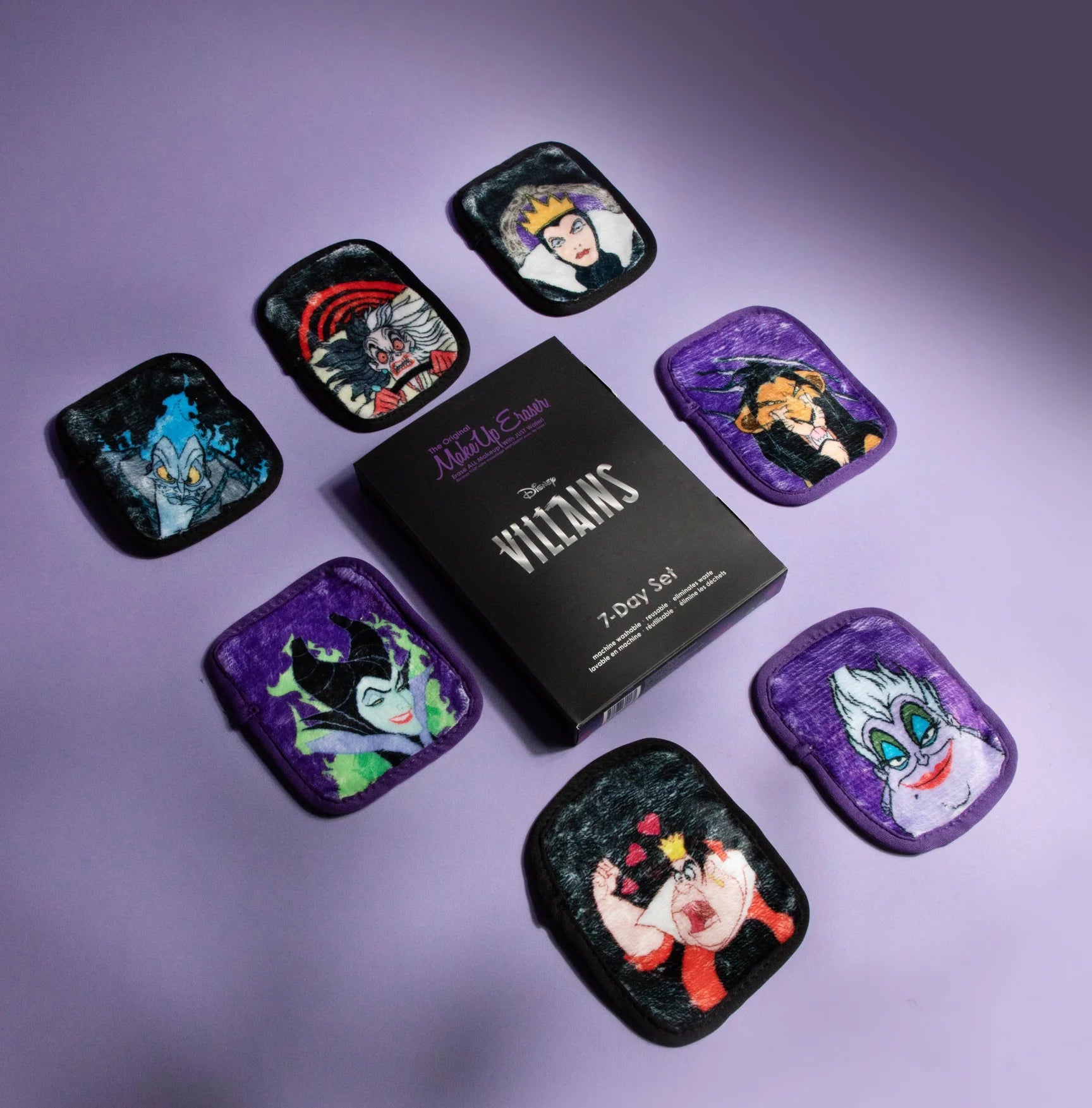 MakeUp Eraser - Disney Villains 7-Day Set