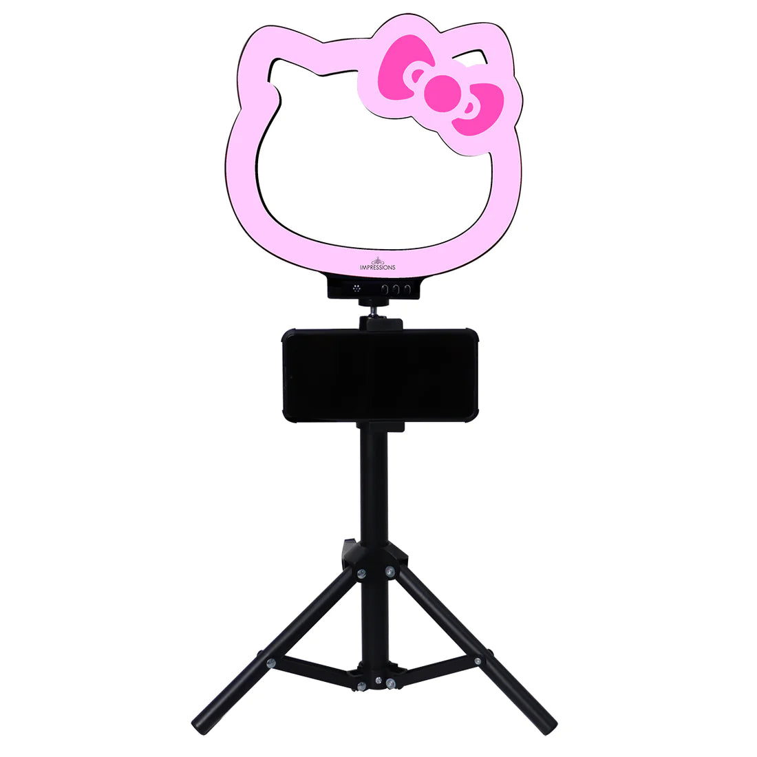Impressions Vanity - Hello Kitty Supercute 10” RGB Desktop Ring Light with Tripod