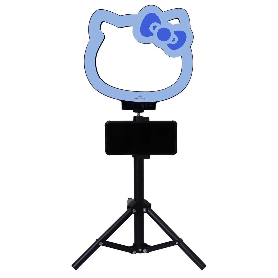 Impressions Vanity - Hello Kitty Supercute 10” RGB Desktop Ring Light with Tripod