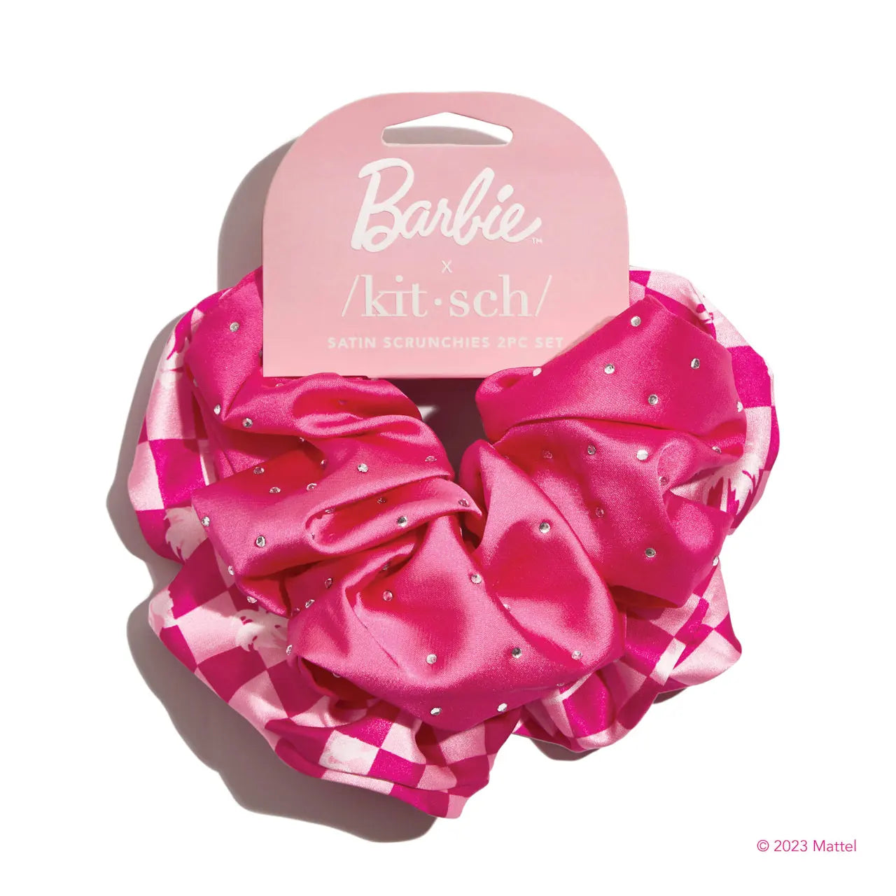 Kitsch - Barbie Satin Scrunchies 2pc