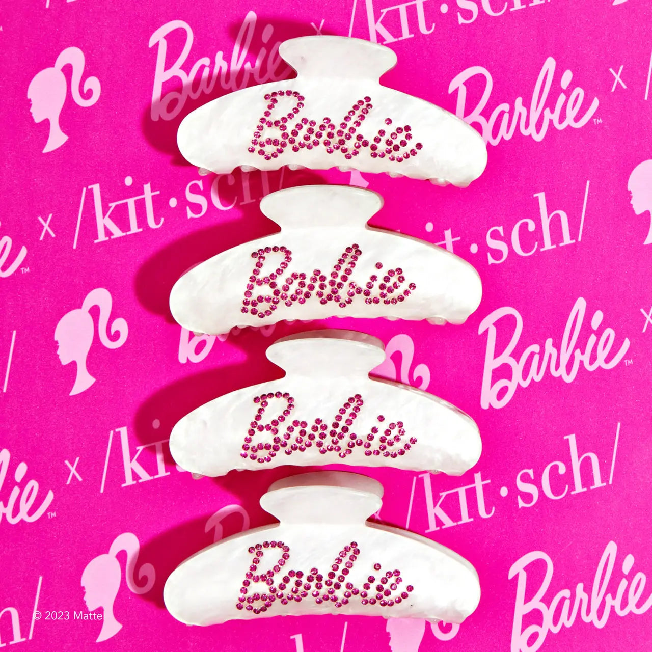 Kitsch - Barbie Rhinestone Claw Clip