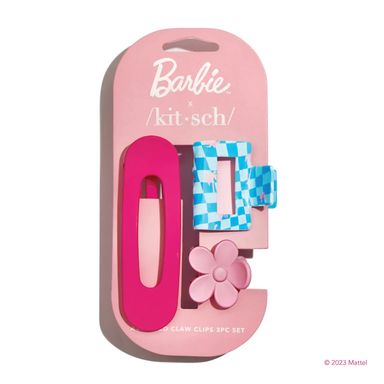 Kitsch - Barbie Assorted Claw Clip Set 3pc