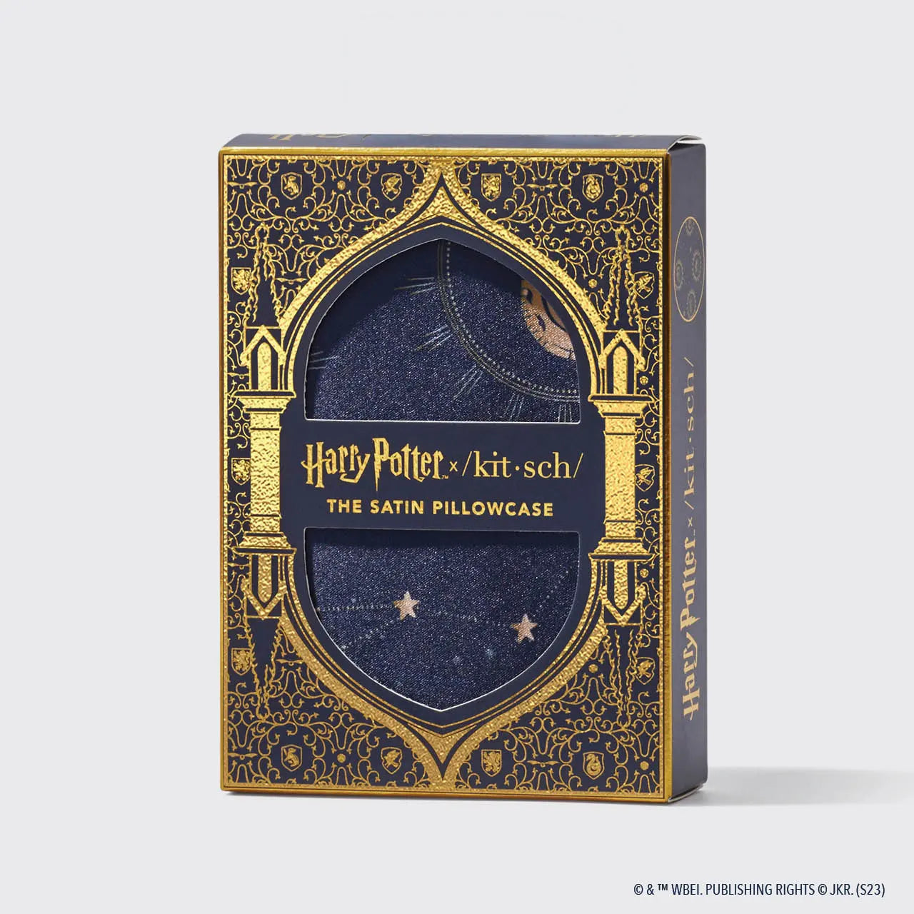 Kitsch - Harry Potter Satin Pillowcase - Midnight at Hogwarts
