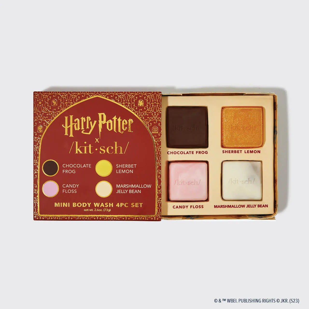 Kitsch - Harry Potter Body Wash 4pc Sampler Set