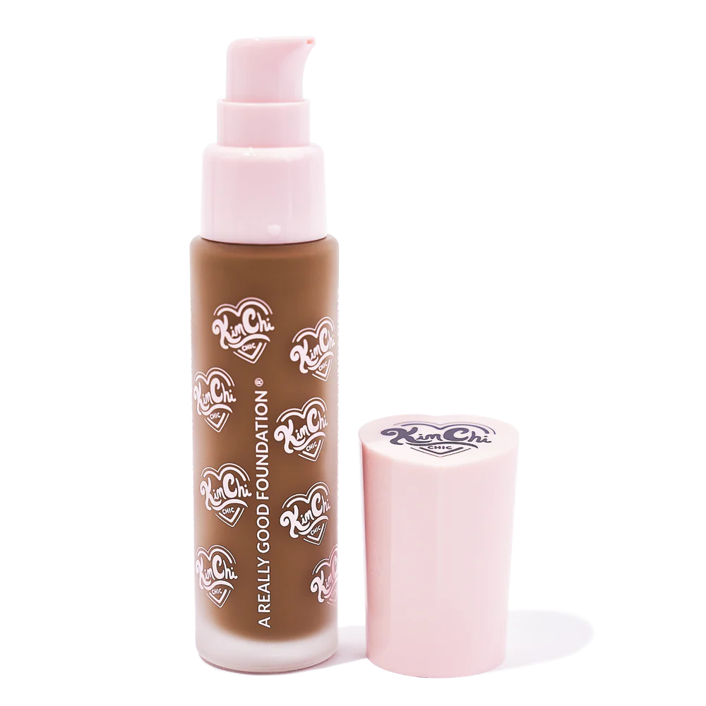 KimChi Chic - A Really Good Foundation 135D Deep + Warm Undertones