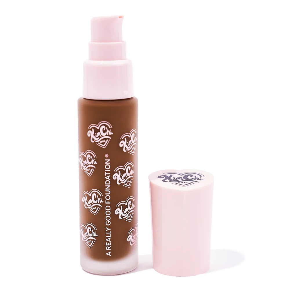 KimChi Chic - A Really Good Foundation 137D Deep + Cool Red Undertones