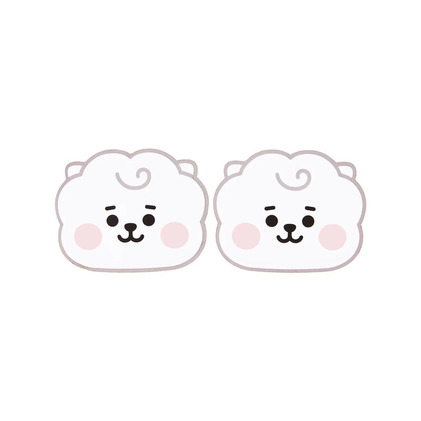 The Creme Shop - BT21 BABY: Stuck On U Hair Grips - RJ