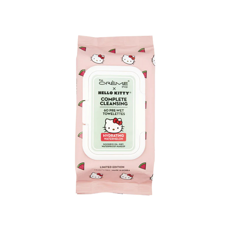 The Creme Shop - Hello Kitty Complete Cleansing Towelettes Hydrating Watermelon