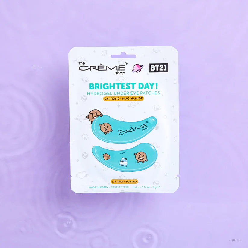 The Creme Shop - BT21 Brightest Day! SHOOKY Hydrogel Under Eye Patches Lifting & Toning