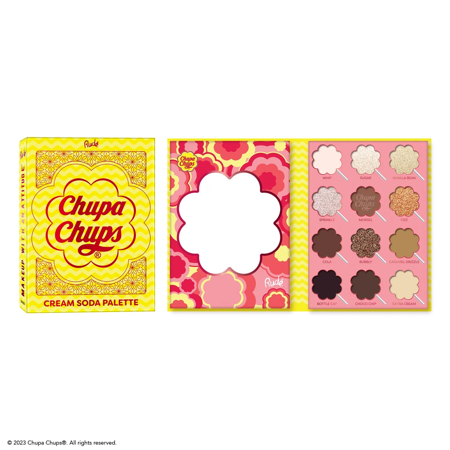 Rude Cosmetics - Chupa Chups Cream Soda Color Palette