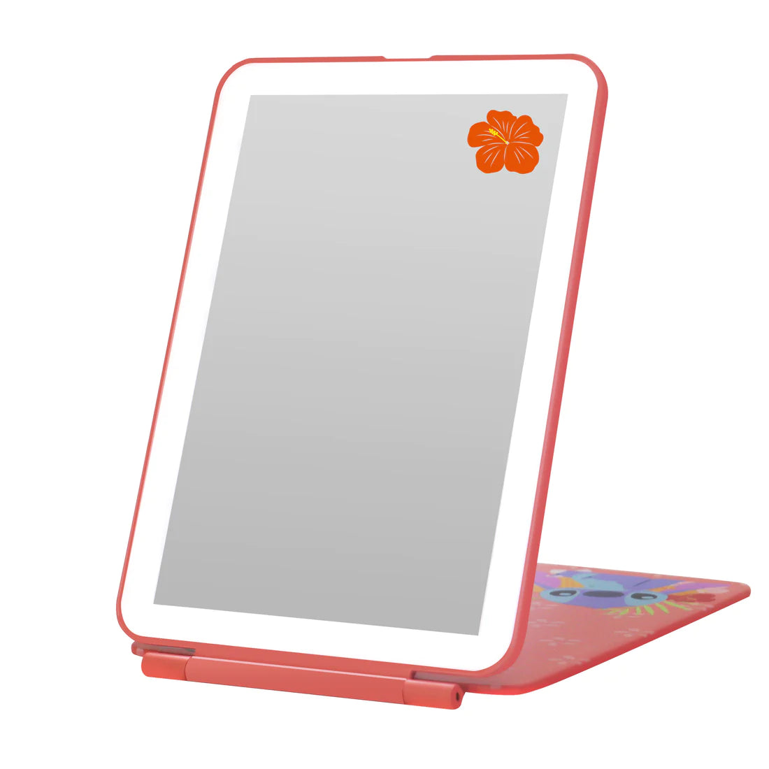 Impressions Vanity - Stitch TouchPad Mini Tri-Tone LED Makeup Mirror Coral