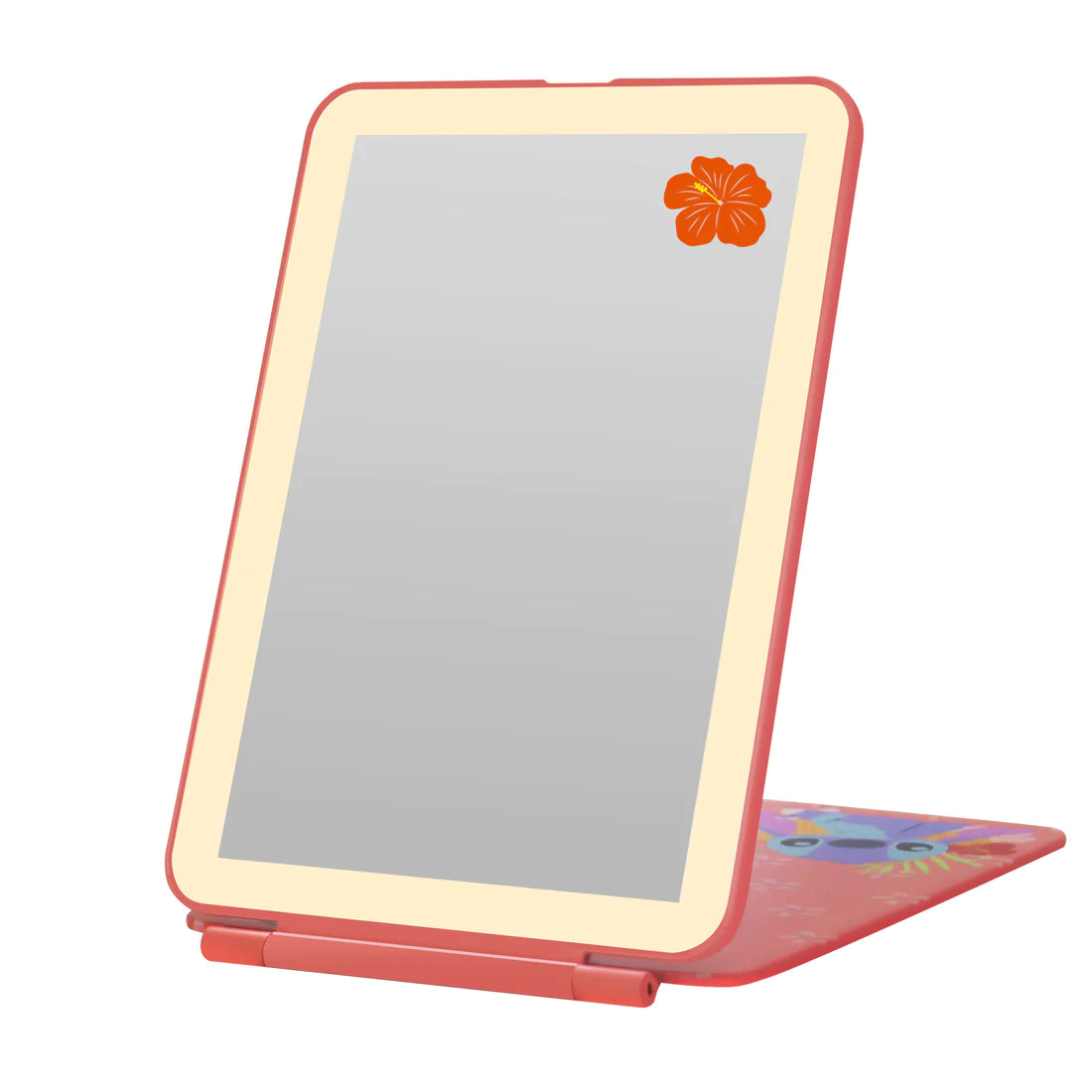 Impressions Vanity - Stitch TouchPad Mini Tri-Tone LED Makeup Mirror Coral