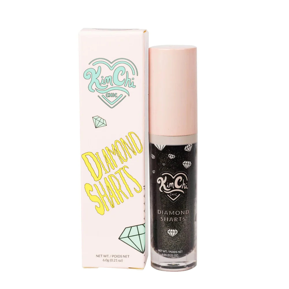 KimChi Chic - Diamond Sharts Sparkle Cream Shadow Black Out
