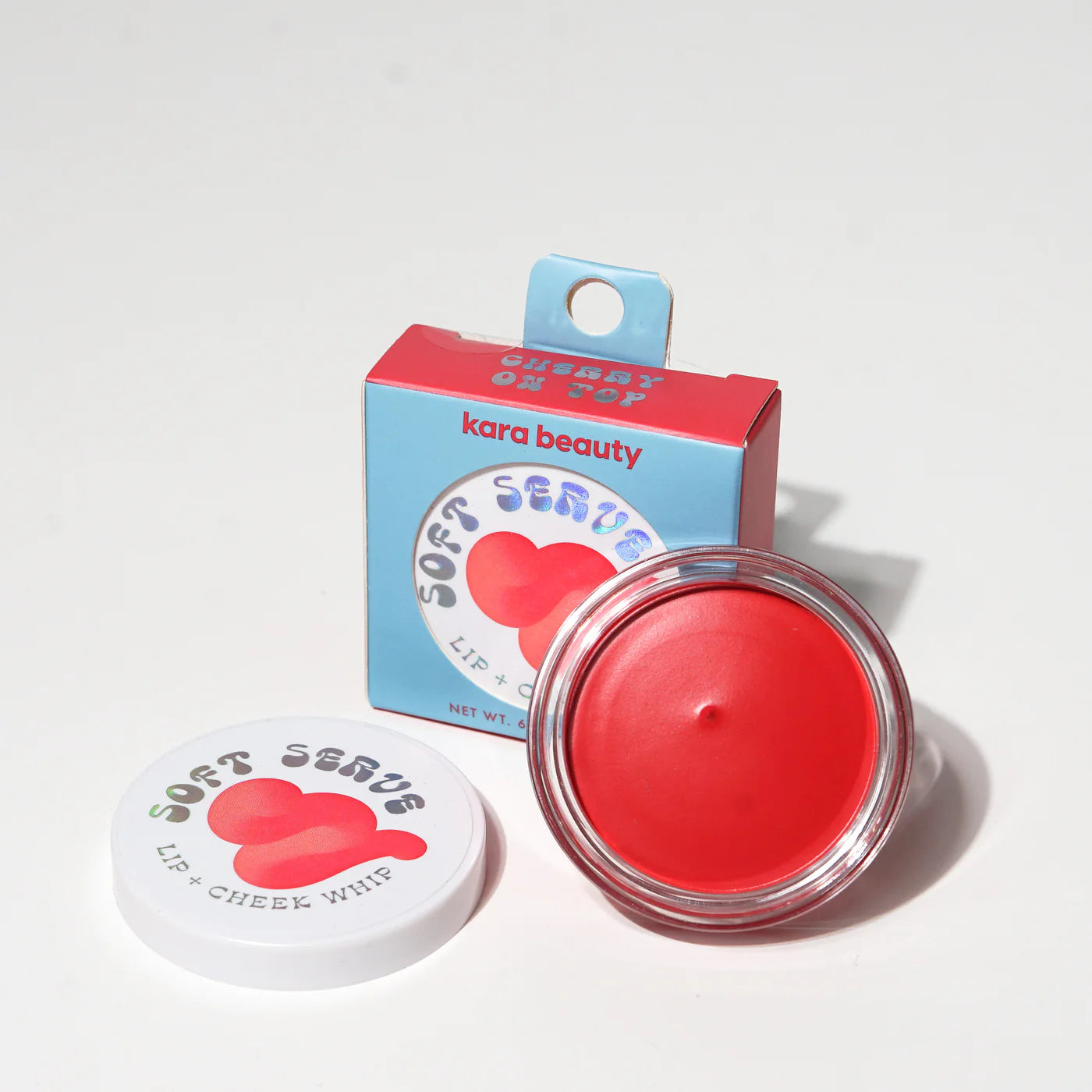 Kara Beauty - Soft Serve Lip & Cheek Whip Cherry on Top