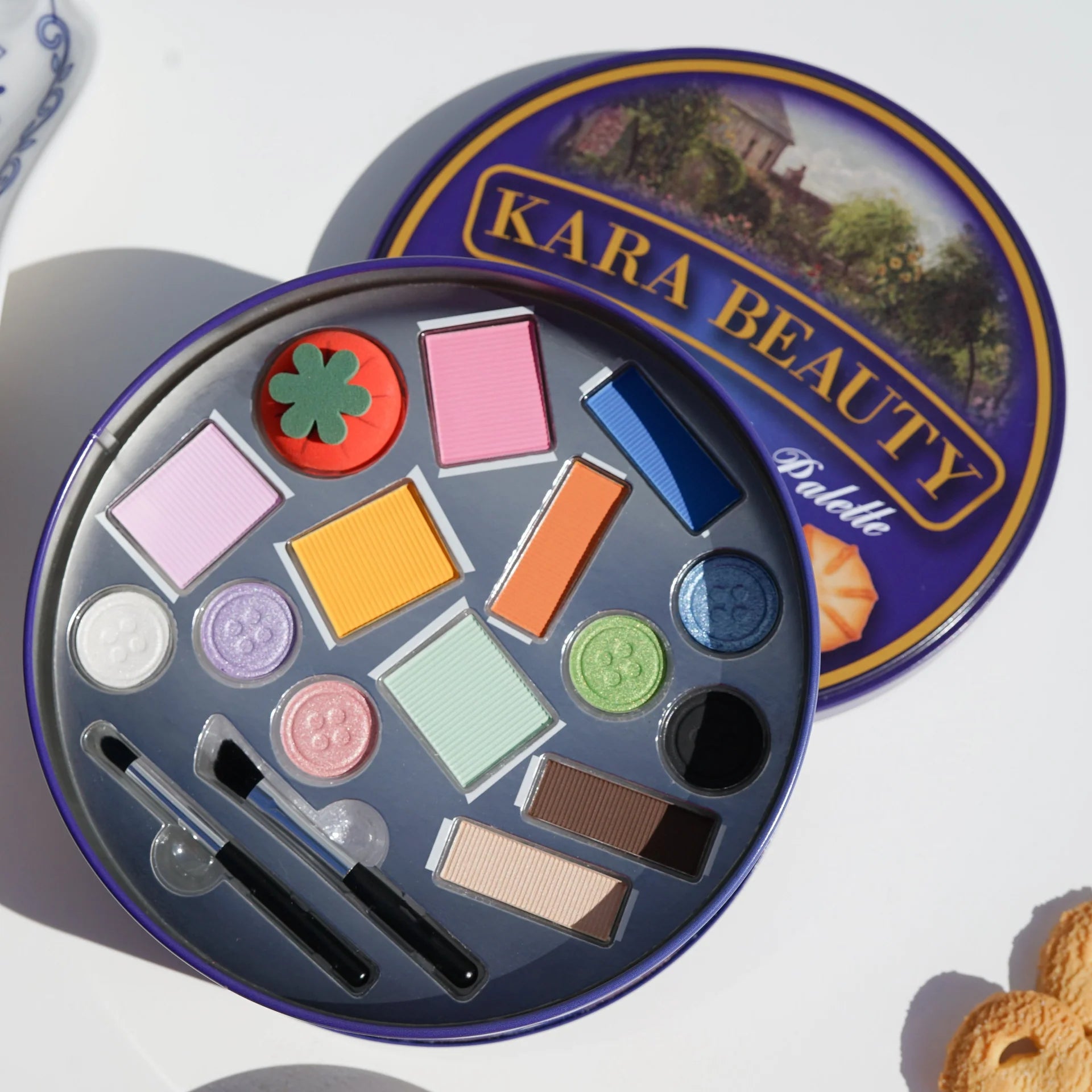Kara Beauty - Cookie Tin Creative Beauty Palette
