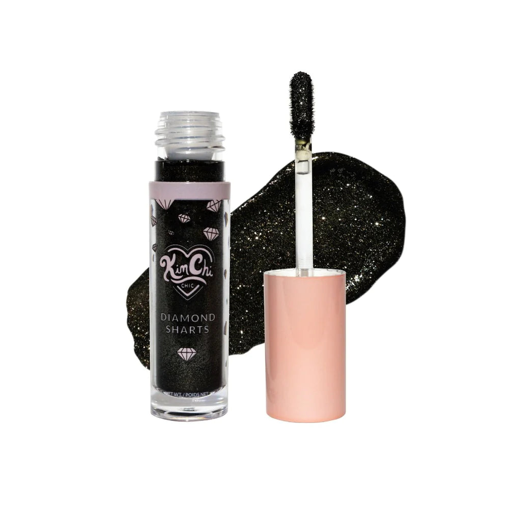 KimChi Chic - Diamond Sharts Sparkle Cream Shadow Black Out