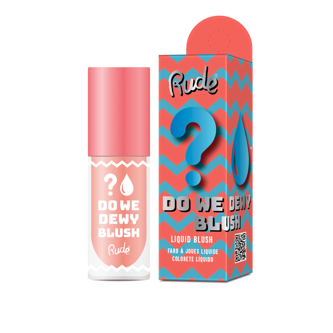 Rude Cosmetics - Do We Dewy Liquid Blush Coral