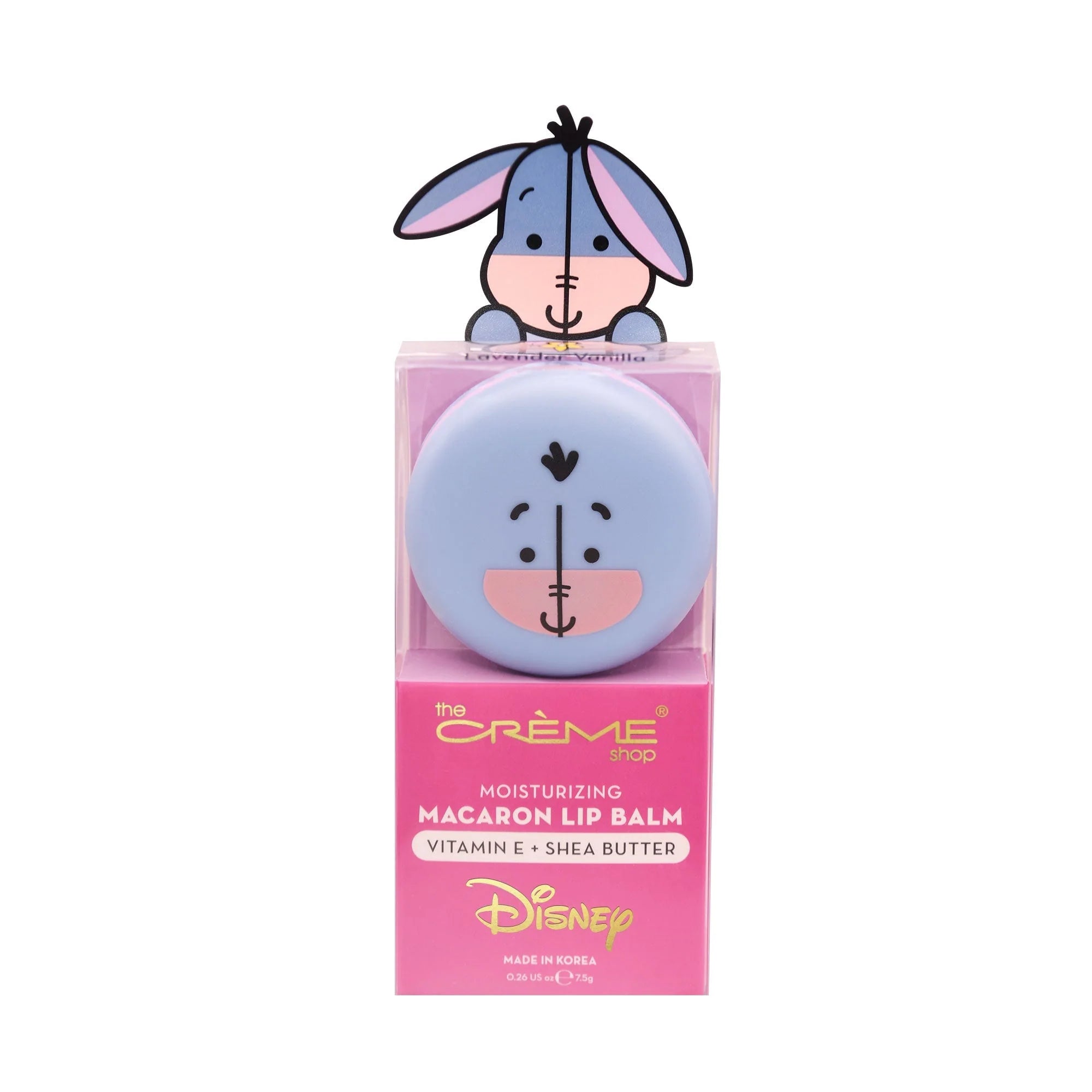 The Creme Shop - Disney Eeyore Macaron Lip Balm Lavender Vanilla