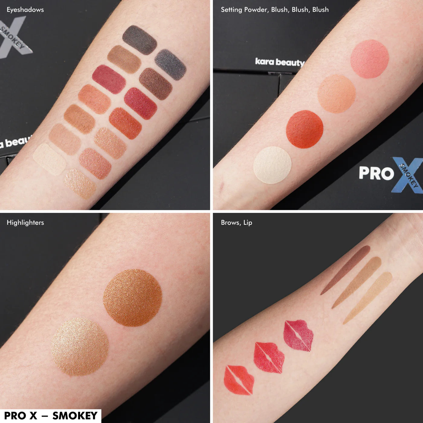 Kara Beauty - Pro X Full Face Palette Smokey
