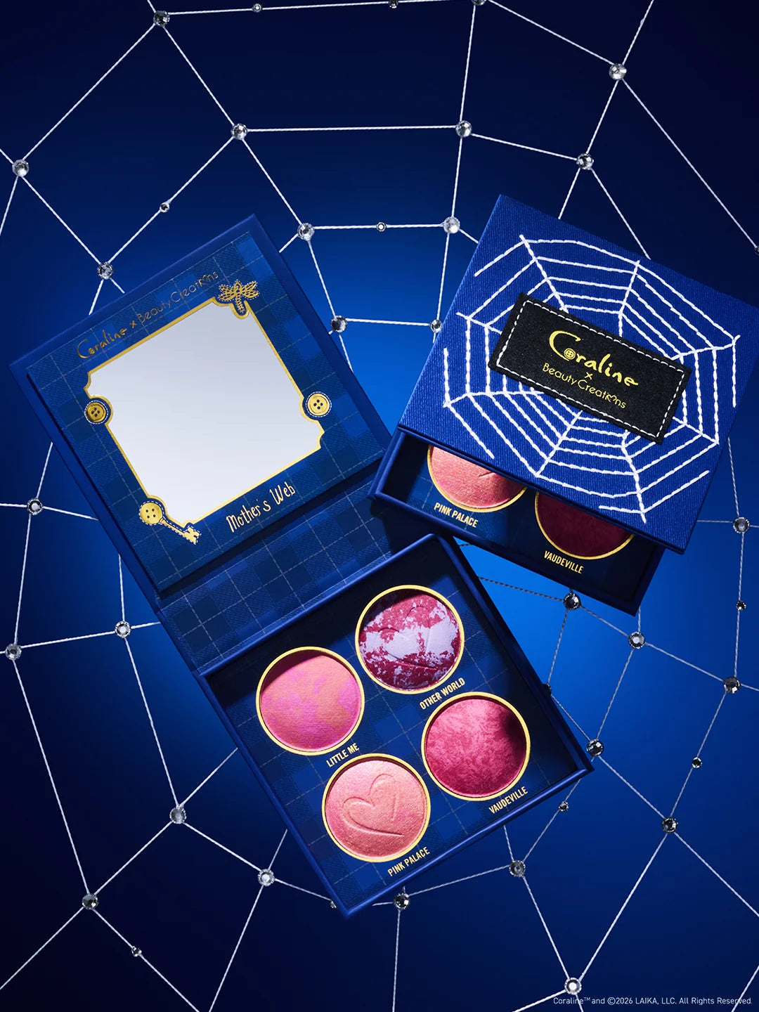 Beauty Creations x Coraline Mother's Web Face Palette
