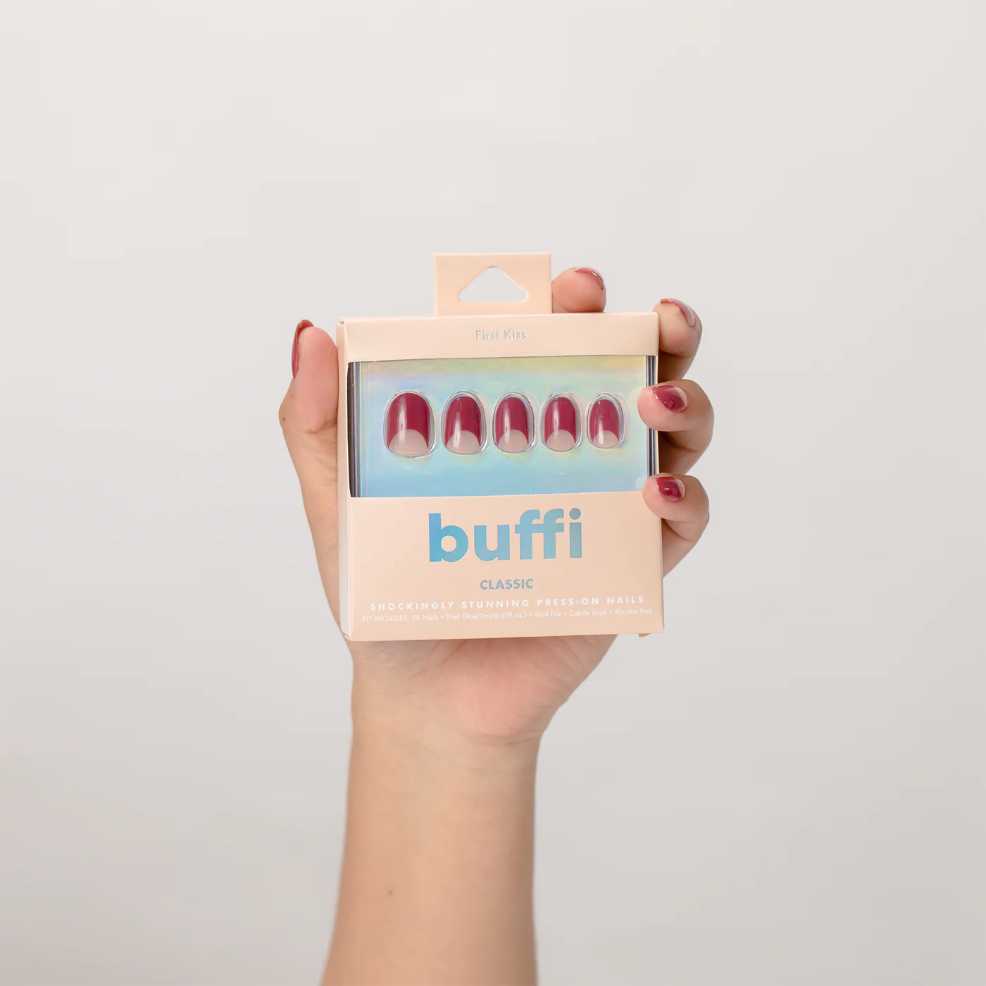 Kara Beauty - Buffi Press On Nails First Kiss
