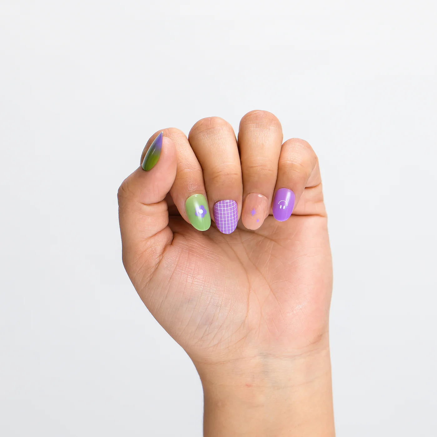Kara Beauty - Buffi Press On Nails Flower Power